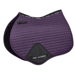 Weatherbeeta Prime Jump Saddle Pad -Farm Housetack Store 1000747 WB Prime.Jump .Shaped.Pad Purple.Penant