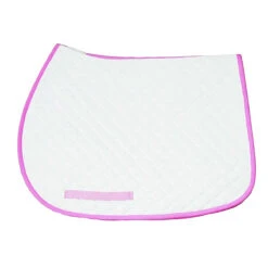 TuffRider Basic All Purpose Saddle Pad With Trim -Farm Housetack Store 100557 258 JPC TR.Basic .AP .Pad .W.Trim Pink
