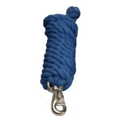 Cotton Lead Rope With Bull Snap -Farm Housetack Store 1289 Jacks Cotton.Lead .Rope .With .Bull .Snap Royal