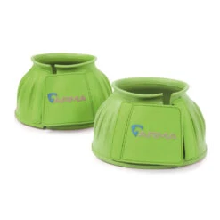 Arma Over Reach Bell Boots -Farm Housetack Store 134V Shires ARMA.Over .Reach .Boots Bright.Green
