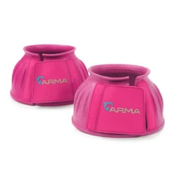 Arma Over Reach Bell Boots -Farm Housetack Store 134V Shires ARMA.Over .Reach .Boots Pink