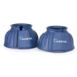 Arma Over Reach Bell Boots -Farm Housetack Store 134V Shires ARMA.Over .Reach .Boots Royal.Blue