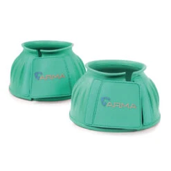 Arma Over Reach Bell Boots -Farm Housetack Store 134V Shires ARMA.Over .Reach .Boots Teal