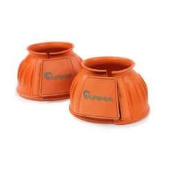 Arma Over Reach Bell Boots -Farm Housetack Store 134v Shires Arma.Over .Reach .Boots Orange
