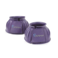 Arma Over Reach Bell Boots -Farm Housetack Store 134v Shires Arma.Over .Reach .Boots Purple