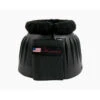 Walsh Velcro Bell Boot With Fleece 1 Walsh Velcro Bell Boot With Fleece -Farm Housetack Store 147F Walsh Velcro.Bell .Boot .Fleece Black Front