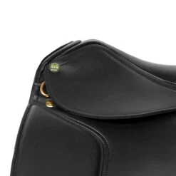 HDR Vegan-X Dressage Saddle -Farm Housetack Store 24173 JPC Vegan.X.Dressage.Saddle Black Pommel