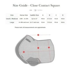 LeMieux ProSorb Plain 2 Pocket Close Contact Square 12 LeMieux ProSorb Plain 2 Pocket Close Contact Square -Farm Housetack Store 3e76485d 47c2 417b a229 a8667bd02659