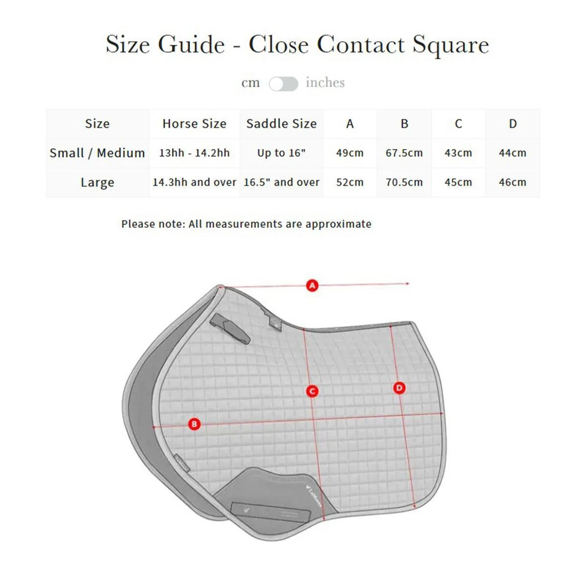LeMieux ProSorb Plain 2 Pocket Close Contact Square 5 LeMieux ProSorb Plain 2 Pocket Close Contact Square - Image 3