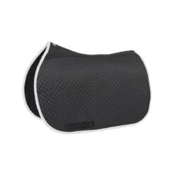 EquiFit Essential Square Pad With Color Trim 11 EquiFit Essential Square Pad With Color Trim -Farm Housetack Store 41220 Equi.Fit Essential.Square Black.With .White
