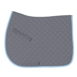 Centaur Imperial All Purpose Saddle Pad 14 Centaur Imperial All Purpose Saddle Pad -Farm Housetack Store 468265 ERS Centaur.Imperial.A.P.Saddle.Bad Grey.LtBlue