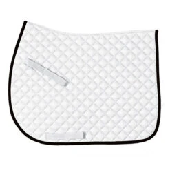 Centaur Imperial All Purpose Saddle Pad 21 Centaur Imperial All Purpose Saddle Pad -Farm Housetack Store 468265 ERS Centaur.Imperial.A.P.Saddle.Bad White.Black