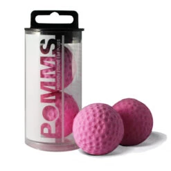 POMMS Dimpled Equine Ear Plugs -Farm Housetack Store 470278 ERS Colored.Practice.Pomms Pink