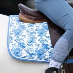 Dapplebay Equestrian Toile Pony Saddle Pad -Farm Housetack Store 4a13d34e 4a2a 4f0c abca 9a097f35b52d