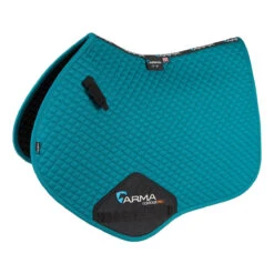 Shires Arma Jump Saddle Pads -Farm Housetack Store 5269 shires saddle.pad ocean.blue