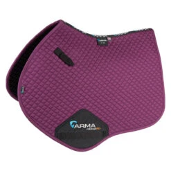 Shires Arma Jump Saddle Pads -Farm Housetack Store 5269 shires saddle.pad plum