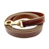 Walsh Leather Lead With Snap -Farm Housetack Store 58017 Walsh Leather.Lead .w.Snap Chestnut Front