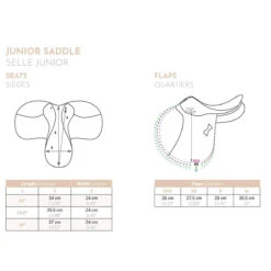 Antares Signature Junior Close Contact Jumping Saddle -Farm Housetack Store 60bb17794d5188a68b5643b61e45eed9