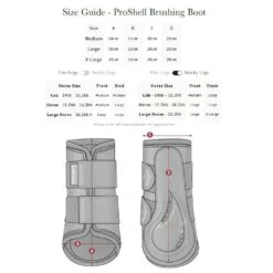 LeMieux ProShell Brushing Boots Black -Farm Housetack Store 60fc5580 dfa6 4938 8015 faa385c01b08