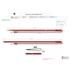 Jump'in Plain Leather Draw Reins - Week Collection 7 Jump'in Plain Leather Draw Reins - Week Collection -Farm Housetack Store 84f87e7b cabb 479e bc0c 3b9d8620f51e