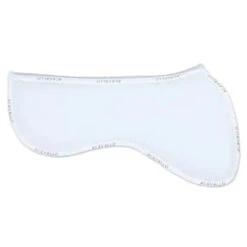 Acavallo Spine Free, Close Contact And Memory Foam Half Pad - Silicon Grip -Farm Housetack Store ACSpineFree white