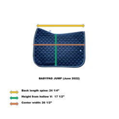Ogilvy Jumper Baby Pad - Custom -Farm Housetack Store BBPSIZEJUNE