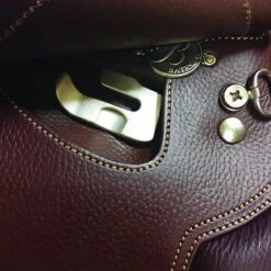 Bates Hunter Jumper Saddle With HART -Farm Housetack Store B hunterJumper ergonomicbar Hbrn