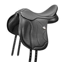 Bates All Purpose+ Saddle With HART -Farm Housetack Store Bates AP.Wide Luxe Blk