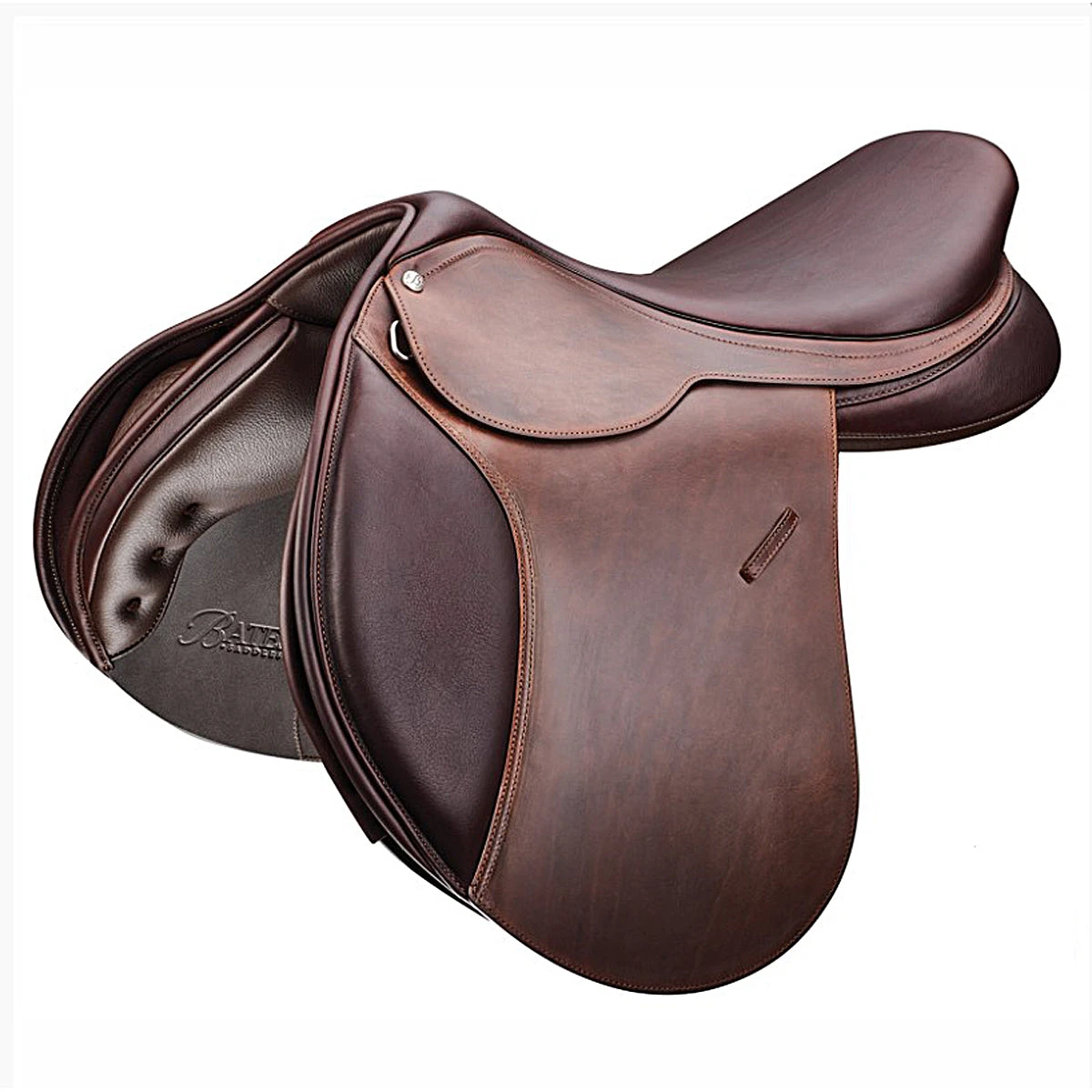 Bates Caprilli Close Contact Classic Saddle With HART 3 Bates Caprilli Close Contact Classic Saddle With HART