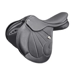 Bates Victrix Saddle With HART -Farm Housetack Store Bates Victrix Blk.Blk