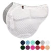 ECP Contoured Correction Eventing Pad -Farm Housetack Store CFCP 3C main wht.w.swatches