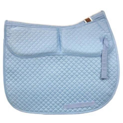 ECP Quilted Correction Dressage Pad -Farm Housetack Store Cotton Correction Dressage pad light blue 67822.1573839009.1280.1280