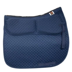 ECP Quilted Correction Dressage Pad -Farm Housetack Store Cotton Correction Dressage pad navy blue 02953.1573839010.1280.1280
