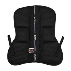 ECP 6-Pocket Quilted Correction Half Pad -Farm Housetack Store ECP 6.pocket.correct.hlf .pad 6P CFCP 01 blk 1