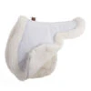 ECP Close Contact Sheepskin Pad Fully Lined -Farm Housetack Store ECP close.cont .sheep .skin .pad .fully .lined wht HP 7R fully lined