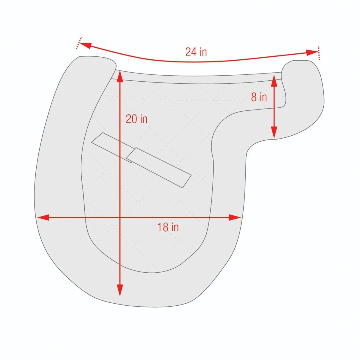 ECP Sheepskin All Purpose Pad Fully Lined 4 ECP Sheepskin All Purpose Pad Fully Lined - Image 2