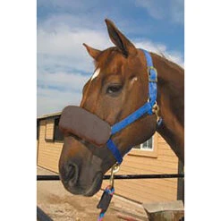 ECP Halter Fleece Noseband Cover -Farm Housetack Store ECP halter.fleece.noseband.cover HP 5N 04 brwn