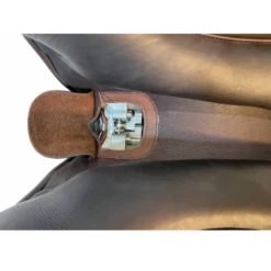 Royal Highness Emile Double Leather Close Contact Saddle -Farm Housetack Store EMILE 5 700x700 1