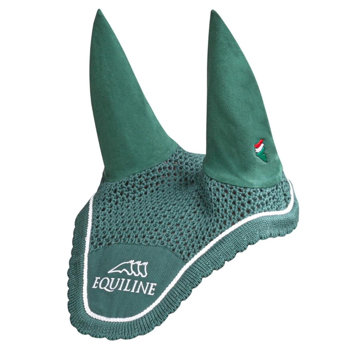 Equiline Outline Ear Bonnet With Logo 6 Equiline Outline Ear Bonnet With Logo - Image 4