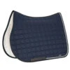 Equiline Rio Octagon Saddle Pad With Rhinestone Piping -Farm Housetack Store Equiline Rio.Octagon.Saddle.Pad .With .Rhinestone.Piping Blue