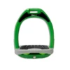 Flex-On Green Composite Stirrup Irons - Custom -Farm Housetack Store FlexOnCustom1