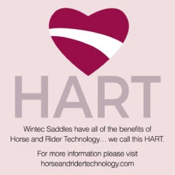 WintecLite Wide All Purpose D'Lux Saddle With HART -Farm Housetack Store HART banner Wintec 89f43757 20ff 4717 80de 294ab80e6085