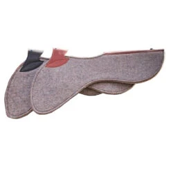 Jump'in Felt Half Pad -Farm Housetack Store Jump.In Felt.Half .Pad Wither.Black .Havana