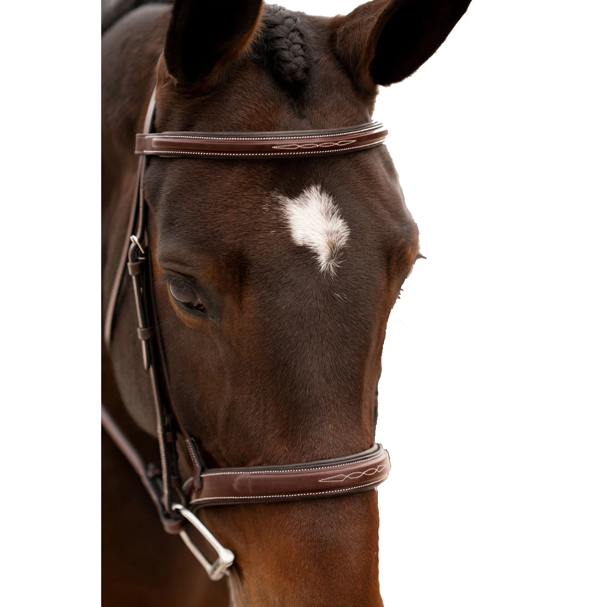 Red Barn By KL Select Tryon Hunter Bridle 4 Red Barn By KL Select Tryon Hunter Bridle - Image 2