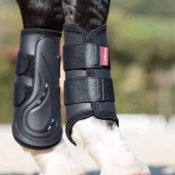 LeMieux ProShell Brushing Boots Black -Farm Housetack Store LMX ProShell.Brushing.Boots Black LS