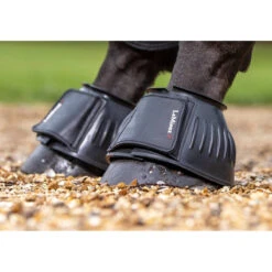 LeMieux Rubber Bell Boots -Farm Housetack Store LMX Rubber.Bell .Boots Black LS