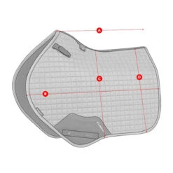 LeMieux ProSorb Close Contact Square Pad -Farm Housetack Store LeMieux.Close .Contact.Square.Pad