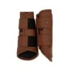 Sixteen Cypress Leatherette Splint Boots, Cognac