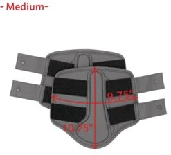 Sixteen Cypress Leatherette Splint Boots, Black -Farm Housetack Store Medium Splint Boots Measurements Sixteen Cypress c923c8a6 8281 4da4 b219 c567e4bbbb88
