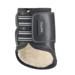 EquiFit MultiTeq Short Hind Boot -Farm Housetack Store MultiTeq Short Hind Boot Outside Black